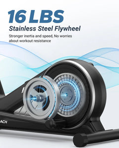 MERACH Hyper-Quiet Elliptical Machine
