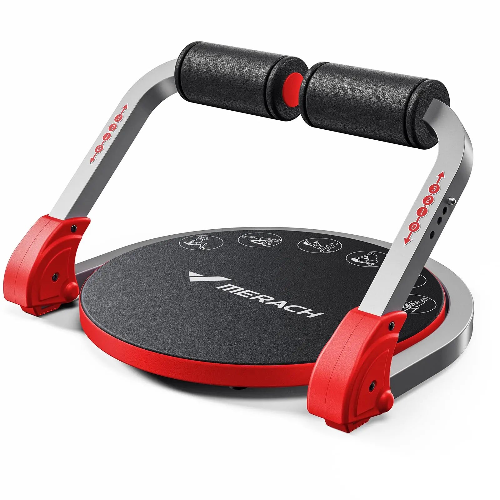 MERACH Adjustable Resistance Automatic Sit Up Machine