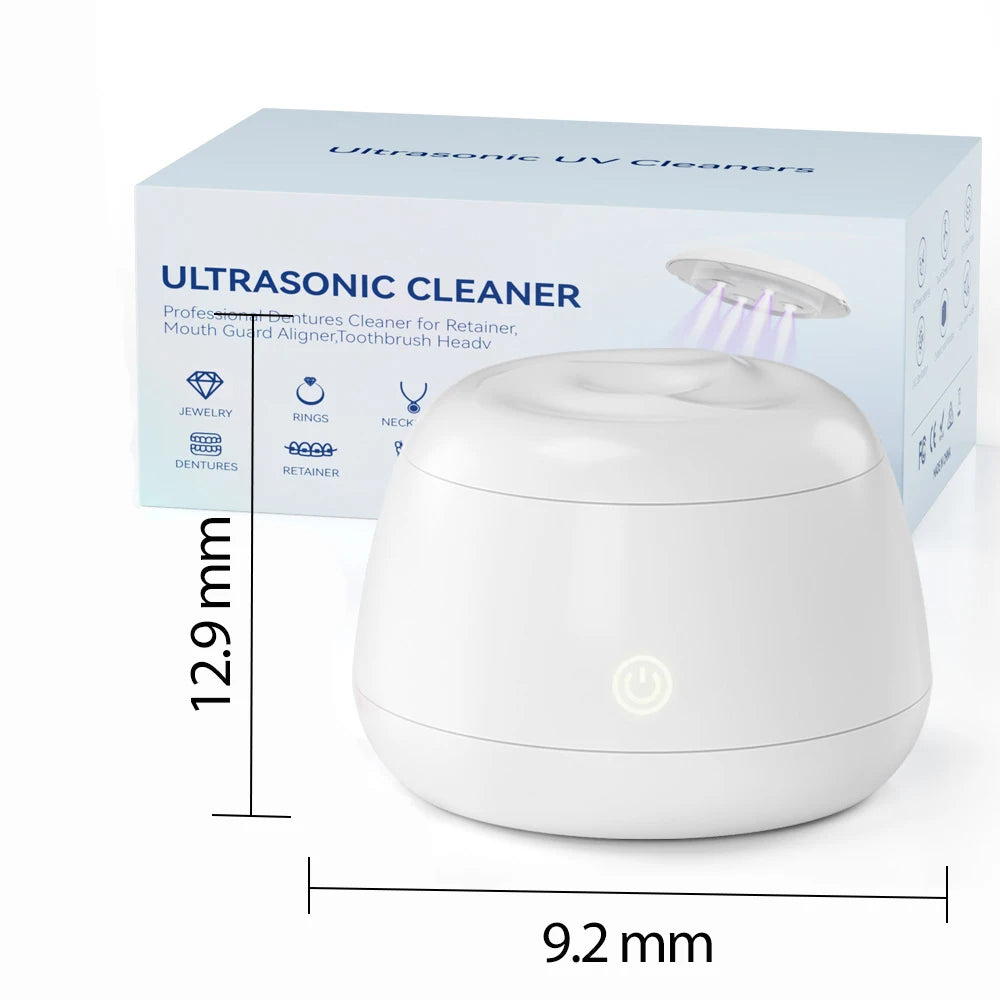 KUNPHY Ultrasonic UV Dental Aligner and Jewelry Cleaner