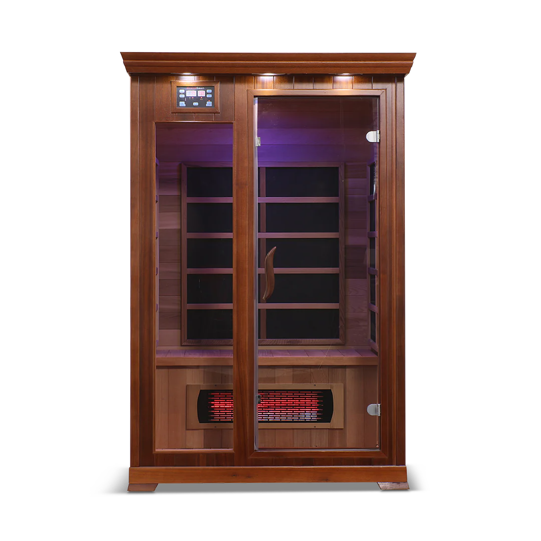 Health Smart 2 Person Full Spectrum Infrared Sauna (Cedar)