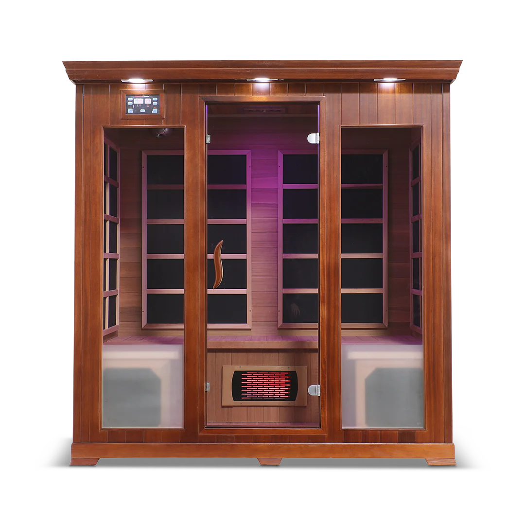 Health Smart 4 Person Full Spectrum Infrared Sauna (Cedar)