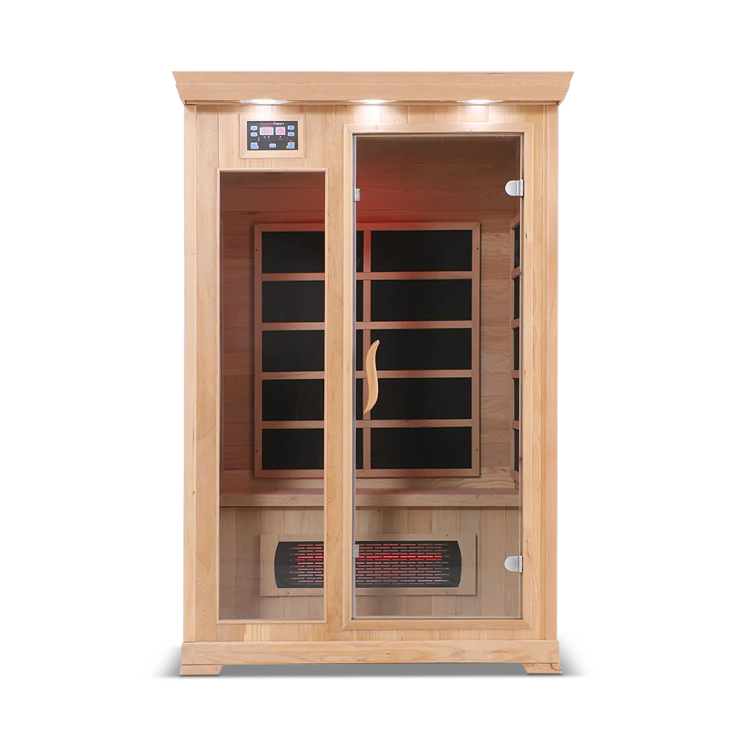 Health Smart 2 Person Full Spectrum Infrared Sauna (Hemlock)
