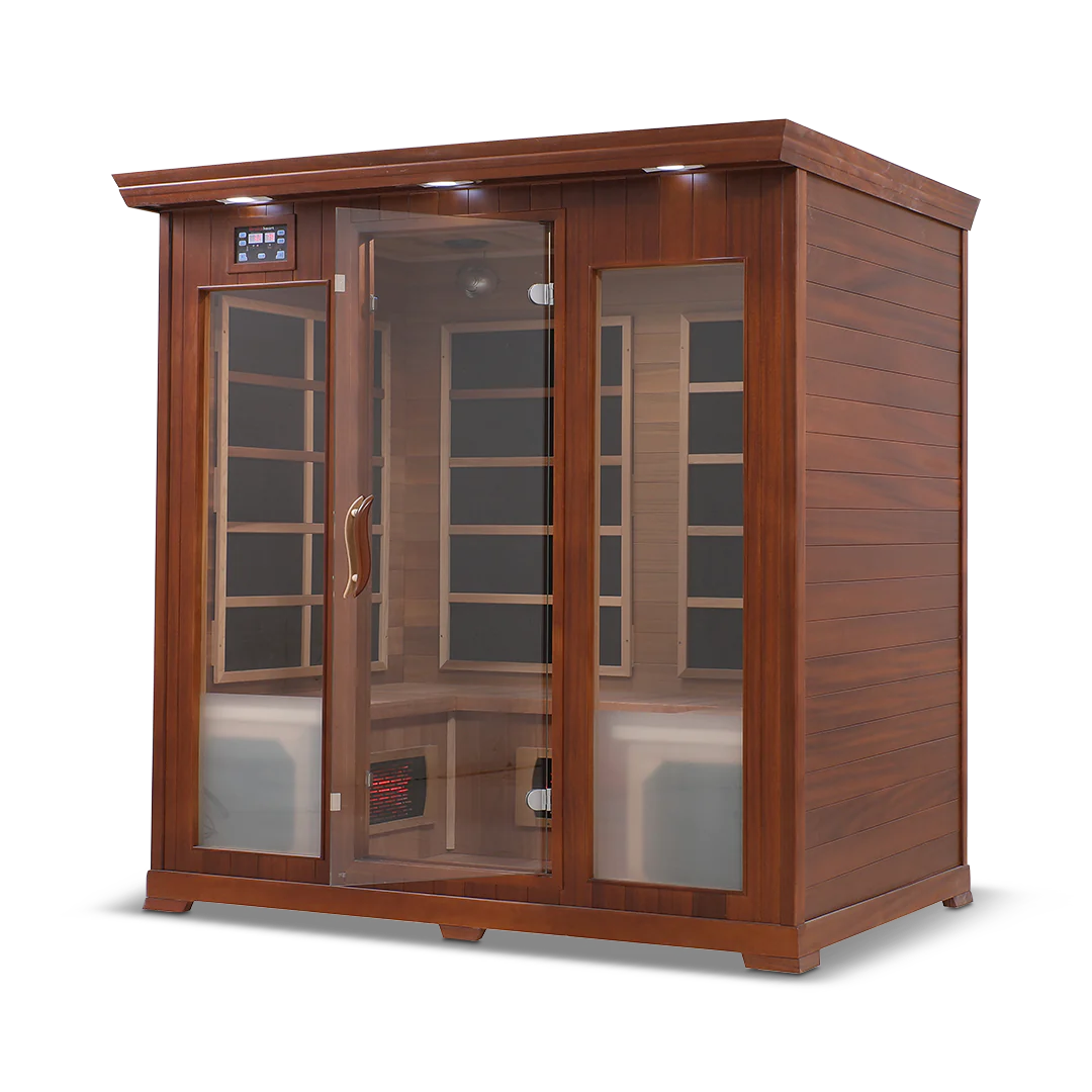 Health Smart 4 Person Full Spectrum Infrared Sauna (Cedar)