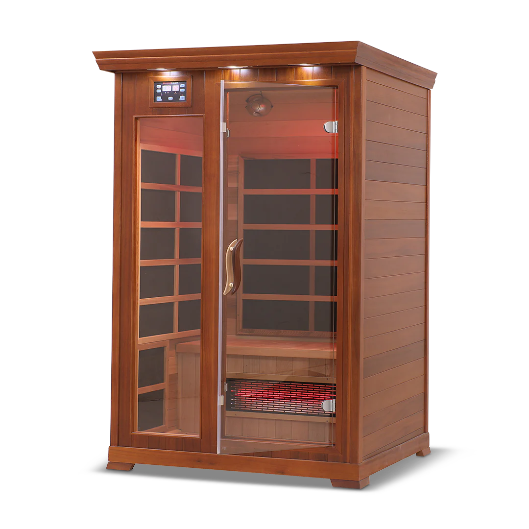 Health Smart 2 Person Full Spectrum Infrared Sauna (Cedar)