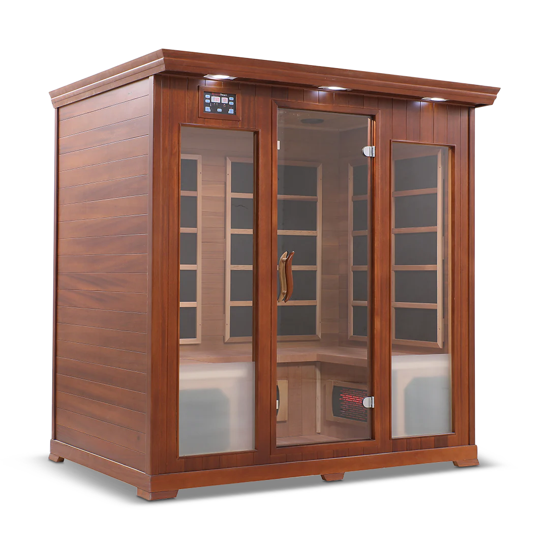 Health Smart 4 Person Full Spectrum Infrared Sauna (Cedar)