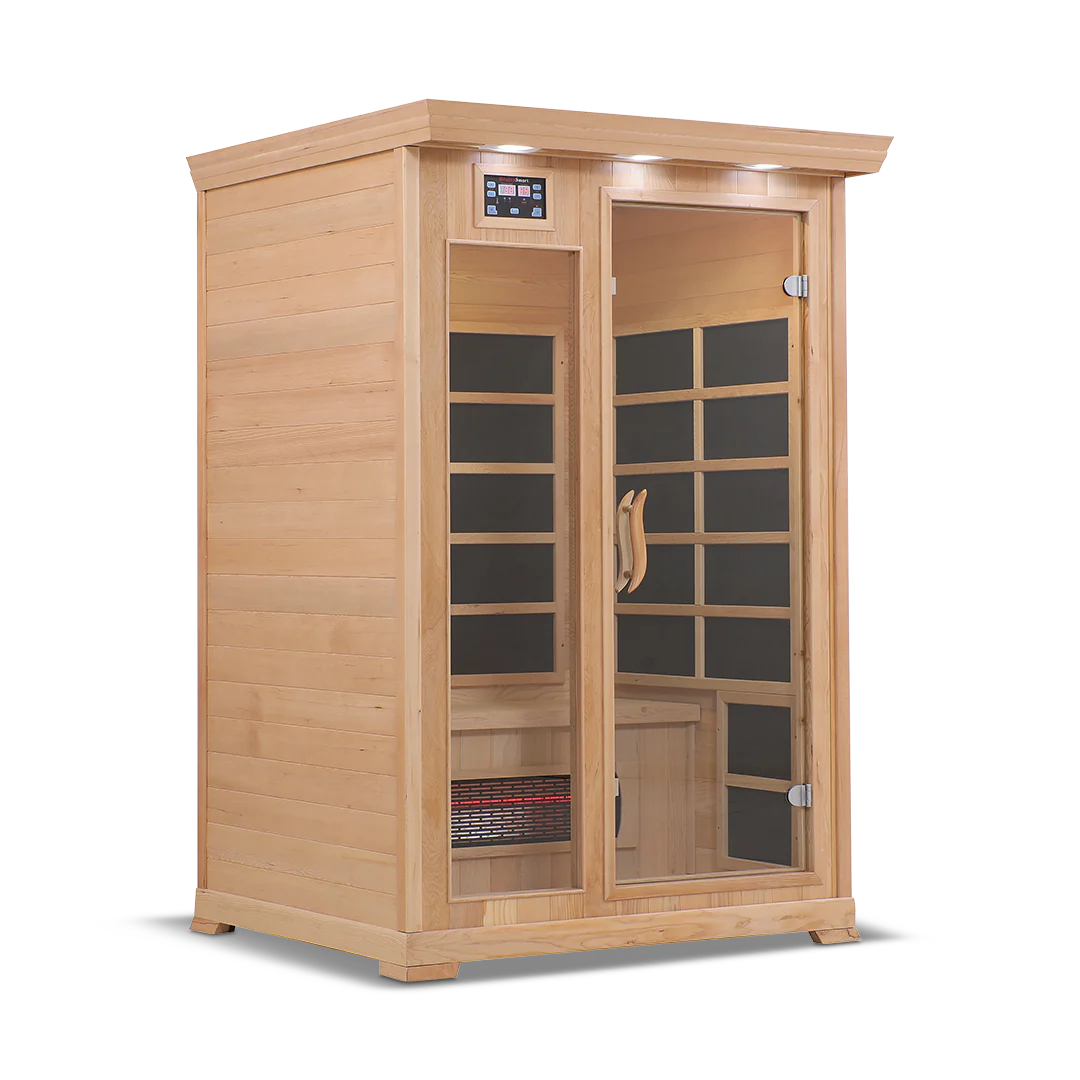 Health Smart 2 Person Full Spectrum Infrared Sauna (Hemlock)