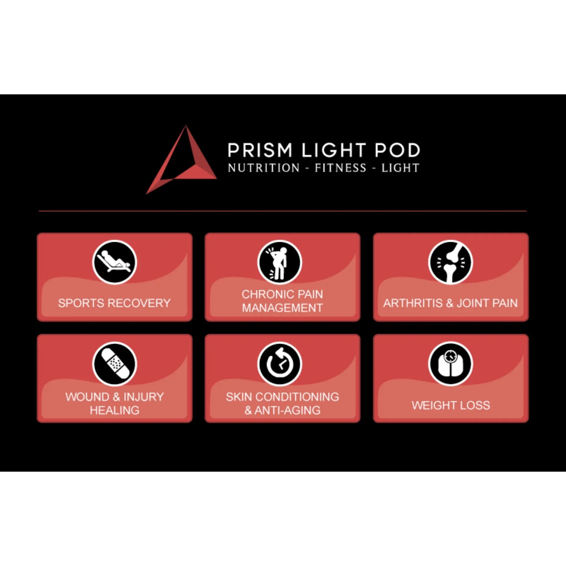 Prism Full Body Red Light Therapy Bed