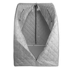 Durasage Portable Personal Therapeutic Spa Home Steam Sauna Weight Loss Slimming Detox (Gray Outline)