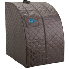 Durasage Personal Steam Sauna for Weight Loss, Detox & Relaxation at Home, Chair Included - Black Coffee