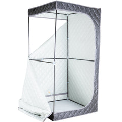 Durasage Portable Full Body Steam Sauna for at Home | 1200W 2.6L Steam Generator Including Remote Control | Portable Chair (1-Person)
