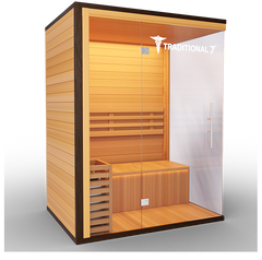 3 Person Home Steam Sauna | Traditional 7™