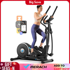 MERACH Hyper-Quiet Elliptical Machine