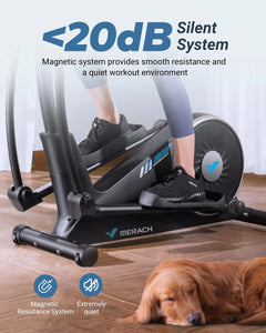 MERACH Hyper-Quiet Elliptical Machine