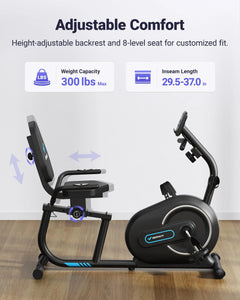 MERACH Recumbent Exercise Bike