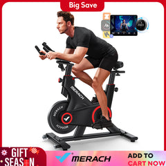 MERACH Exercise Bike with Bluetooth