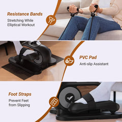 MERACH Under Desk Elliptical Leg Exerciser