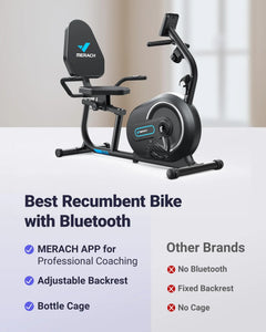 MERACH Recumbent Exercise Bike