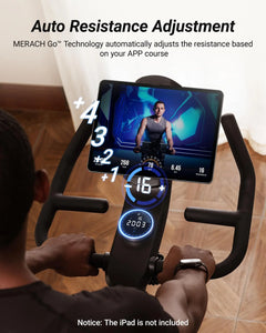MERACH Exercise Bike with Bluetooth