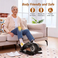 MERACH Under Desk Elliptical Leg Exerciser