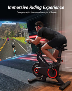 MERACH Exercise Bike with Bluetooth