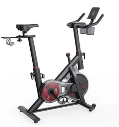 MERACH Magnetic Stationary Bike with Fitness Courses