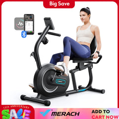 MERACH Recumbent Exercise Bike