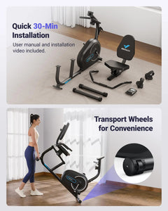 MERACH Recumbent Exercise Bike