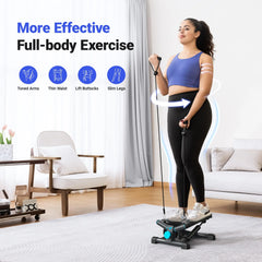 MERACH Mini Stepper and Resistance Bands