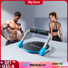 MERACH Adjustable Resistance Automatic Sit Up Machine