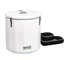 RevX Inflatable Barrel with Inflatable Steps
