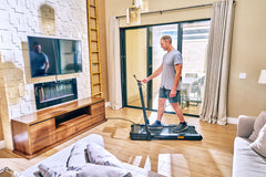 Stride DuoTread™ 2-in-1 Walking & Running Treadmill (certified open box)
