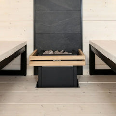 Harvia Virta 9KW Ultimate Sauna Heater with WiFi Digital Control, Sauna Stones and Heater Guard