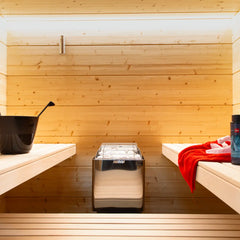 Harvia KIP45B Stainless Steel 4.5KW Sauna Heater with built-in control