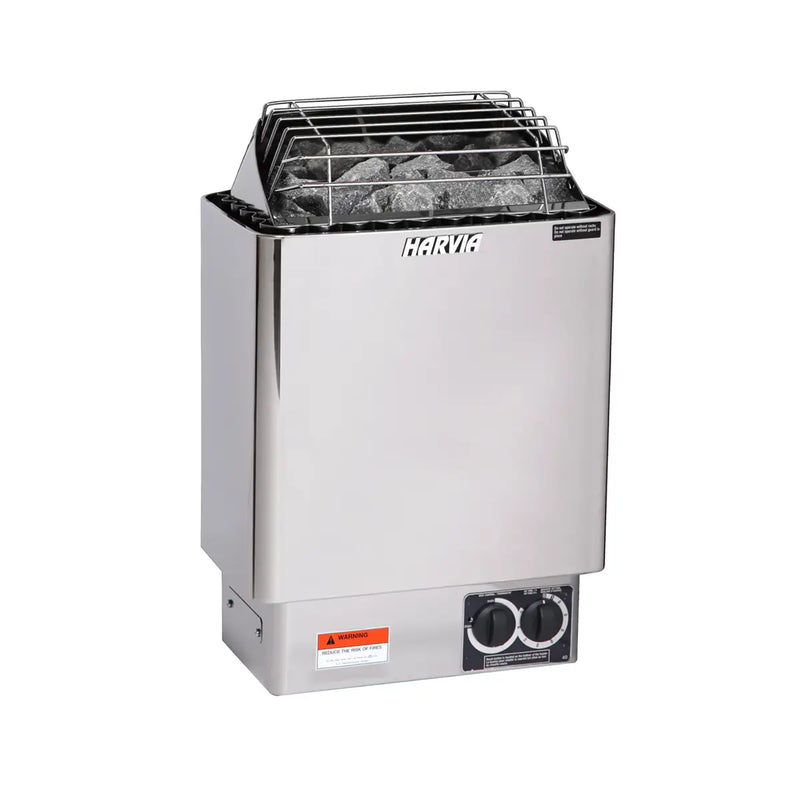 Harvia KIP80W Stainless Steel 8KW Sauna Heater