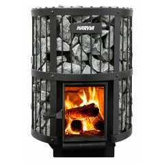Harvia Legend 240 Greenflame Wood Burning Sauna Stove
