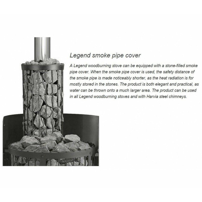 Harvia Legend Smoke Pipe Cover