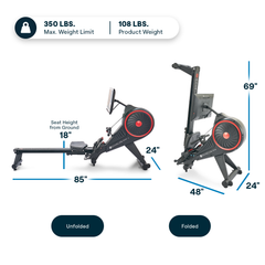 Echelon Row-s Smart Rowing Machine