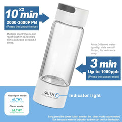 ALTHY Hydrogen Rich Water Bottle