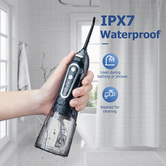 USB Rechargeable Water Flosser With 300ML Water Tank