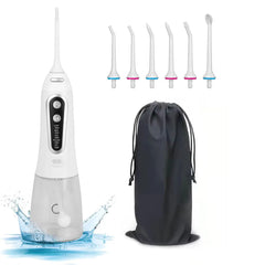 USB Rechargeable Water Flosser With 300ML Water Tank