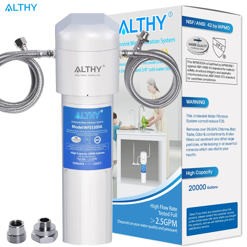 ALTHY Under Sink Drinking Water Filter/Purifier