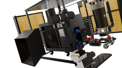 RevX Acrylic X Tub Cold Plunge + LUX High Performance Chiller and Filtration System