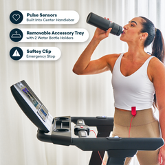 Echelon Stride-6 S™ 2026 Auto-Fold Smart Treadmill w. 10″ HD Touchscreen