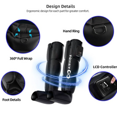 Airvida Cordless Leg Compressions With LCD Screen