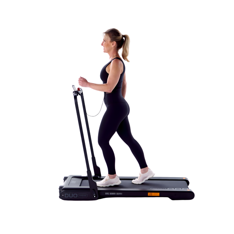 Stride DuoTread™ 2-in-1 Walking & Running Treadmill (certified open box)