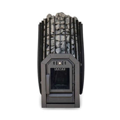Cozy Heat SW Thru-Wall Wood Burning Sauna Stove With Sauna Stones [COZY SW-TW] (SAK69342)
