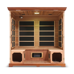 Health Smart 4 Person Full Spectrum Infrared Sauna (Cedar)