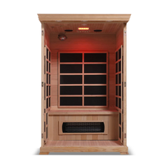 Health Smart 2 Person Full Spectrum Infrared Sauna (Hemlock)