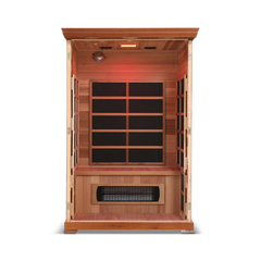 Health Smart 2 Person Full Spectrum Infrared Sauna (Cedar)