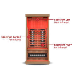 Finnmark FD-1 Full Spectrum 1-Person Home Infrared Sauna With Bluetooth Audio [FD-KN001]
